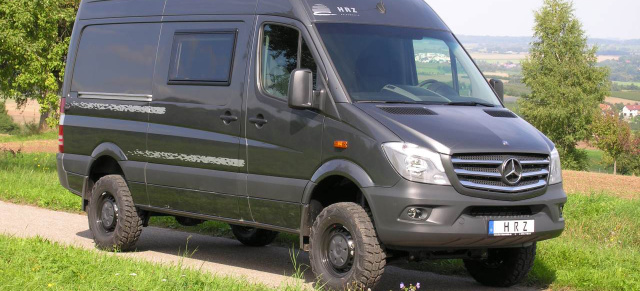 Mercedes-Benz Sprinter: HRZ bringt drei neue Offroader auf Sprinter-Basis