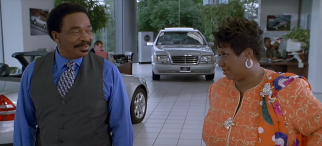 RIP: Aretha Franklin: Video: R-E-S-P-E-C-T im Mercedes-Autohaus aus "Blues Brothers 2000"