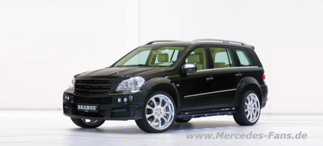 Luxus Utility Vehicle mit 650 PS: Brabus GL 63 Biturbo: Bottroper Mercedes Tuner bauen exklusiven GL 