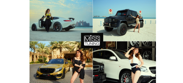 MISS TUNING KALENDER 2017 : 4 Motive mit Mercedes-Modellen machen den MISS TUNING KALENDER 2017  heißer 