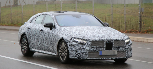 Mercedes-Benz Erlkönig Premiere: Spy Shot Debüt: Erste Bilder vom CLS-Nachfolger „Mercedes-Benz CLE“