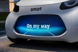 IAA 2017: smart Showcar: Teaserbild zur IAA: Vorgeschmack auf das autonome smart City-Car 