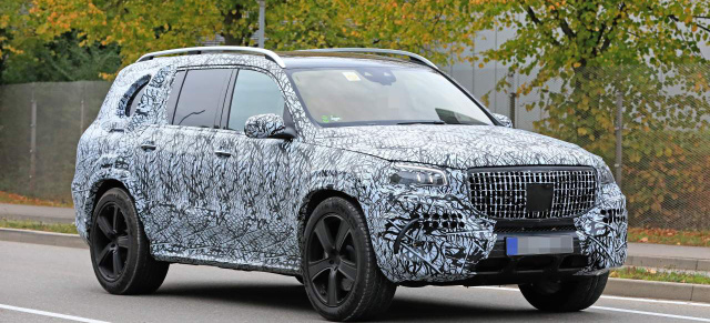 Mercedes-Maybach Erlkönig erwischt: Star-Spy-Shot-Debüt: Erste Bilder vom Maybach-GLS  