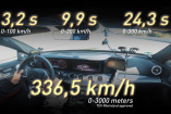 Need for Speed: 0-300 km/h in 24,3 Sek.: BRABUS 800 Beschleunigung im Video