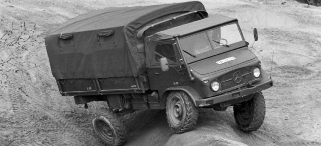 Der Unimog - ursprünglich eine landwirtschaftliche Arbeitsmaschine: Vor 70 Jahren melden Heinrich Rößler und Albert Friedrich den Unimog zum Patent an