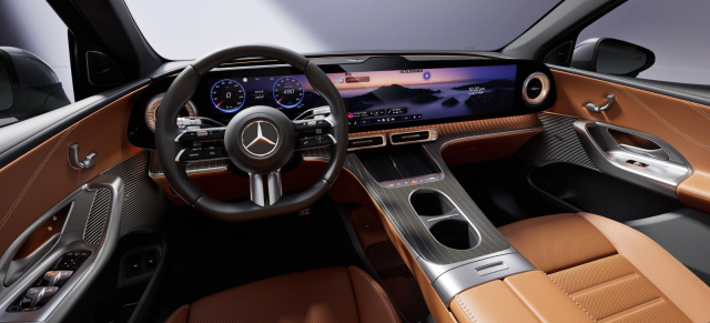 Der neue elektrische GLC inside: Einblick in den Innenraum des neuen GLC EQ