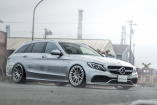 Mercedes-AMG C63 S: Gelungenes  Räder und Fahrwerkstuning: Big & chic in Japan: 20zöllige Vellanos verschönern das C63 T-Modell