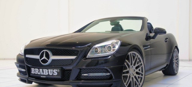 Sportprogramm á la Brabus für den neuen Mercedes SLK: Sportlich, Leicht und kompakt  jetzt noch sportlicher!
