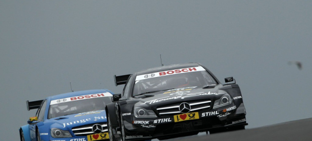 DTM 2012 Zandvoort: Mercedes behauptet Führung : Mercedes-Benz führt nach sieben von zehn Rennen in allen drei Gesamtwertungen für Fahrer, Teams und Hersteller