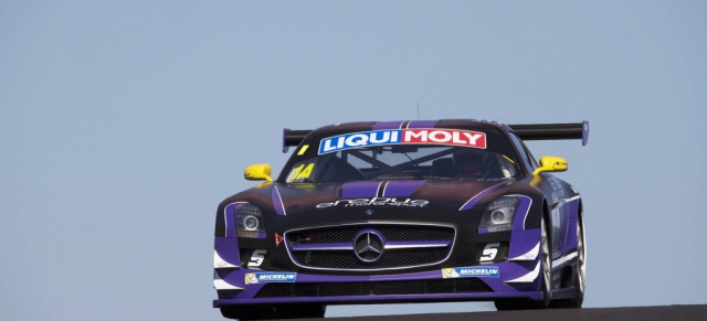 12-Stunden-Rennen von Bathurst:  2 Podestplätze für Mercedes SLS AMG: Platz zwei, drei und sieben für den SLS AMG GT3 beim 12-Stunden-Rennen von Bathurst