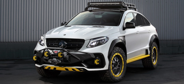 Mercedes GLE Coupé (C292) individuell: Für extreme Extratouren: GLE-Coupé mit taffen Offroad-Qualitäten