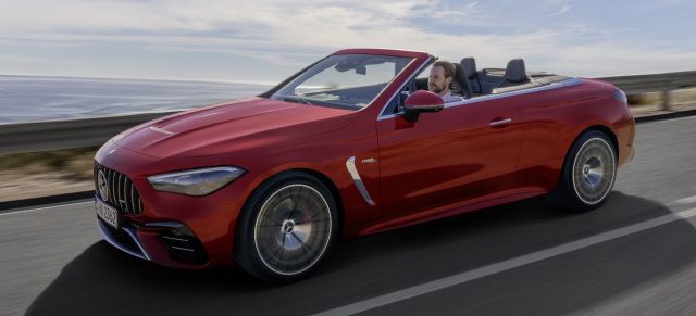 Mercedes-AMG Premiere: Open Flair: Das ist das neue Mercedes-AMG CLE 53 Cabriolet