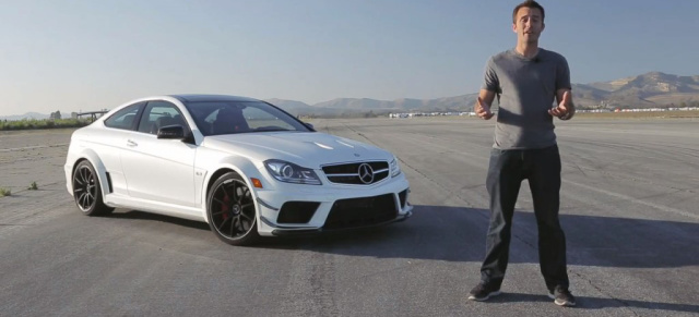 Einer wie keiner: C63 AMG Black Series  Test in Laguna Seca (Video): Getestet, gefahren und für sehr gut befunden: "Motortrend" Video über das deutsche Muscle Car 