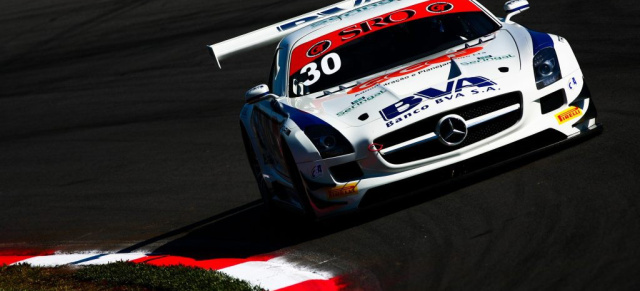 SLS AMG GT3: Siegreiche Saison 2012: Der AMG Kundensport-Rennwagen konnte neun Titel und 43 Siege einfahren