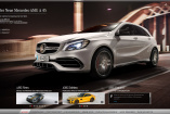 Webspecial online: Der neue Mercedes-AMG A45: Den stärksten Kompaktsportwagen der Welt online erfahren