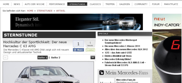 Mercedes-Fans.de wird heute 2! : Online-Magazin Mercedes-Fans.de vor genau 2 Jahren gestartet - heute schon über 65.000 Leser monatlich