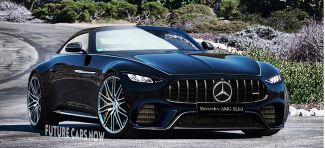 Mercedes von morgen: Neues Rendering: Sieht so der kommende Mercedes SL R232 aus?