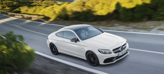 Mercedes-AMG C 63 Coupé: Es ist entfesselt: Mercedes lässt die sportlichste C-Klasse aller Zeiten von der Kette