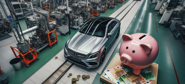 Mercedes plant Kürzung bei Vergütungen: Mercedes spart: Den Mitarbeitern geht's ans Geld