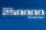 Danke!: Mercedes-Fans erreicht 250.000 Facebook Fans