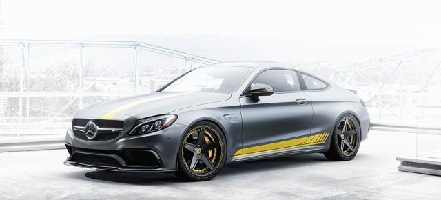 Tuning für Mercedes-AMG C63 S Coupé Edition 1: Rassiges Schuhwerk für die besondere C-Klasse mit AMG DNA