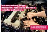 Mercedes M110 - Ein "Motor mit Charakter" als Werbemotiv: Werbekampagne des deutschen Handwerks mit Mercedes-Motor