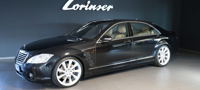 Sterne unterm Hammer: V221 im Lorinser-Kleid: Langer Lorinser: Mercedes-Benz S-Klasse S 500 Lang mit Lorinser Umbau