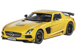 Klein aber großartig: SLS AMG Coupé Black Series in 1:18: Minichamp präsentiert originalgetreue Miniatur des Mercedes Sportwagens