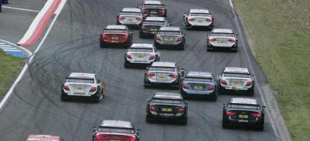 DTM Oschersleben: AMG Mercedes C-Klasse rollten Gewichtshandicap an den Start