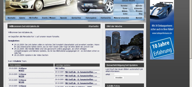 Bildreich: Die MB-Galerie.de: Bis heute mehr als 100.000 Bilder, und eine lange Geschichte, die zur vielleicht größten Online-Galerie für Mercedes-Bilder gehört  der Seitenbetreiber Marc Rudolph erzählt sie uns...
