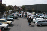 Sternstunden im Meilenwerk Düsseldorf: Mercedes W123 Treffen am 25.April 2010