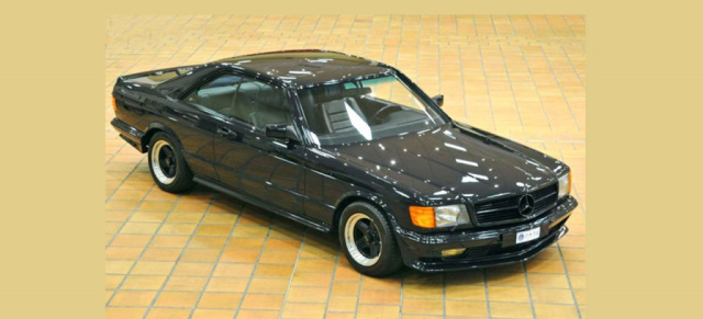 Unterm Hammer: Mercedes 500 SEC AMG von Fürst Albert II von Monaco für 117.000 Euro: Mercedes Youngtimer erzielt Spitzenpreis bei Versteigerung