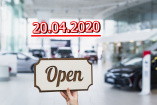 Autohandel & Corona: Lockerungsübung in Corona-Zeiten: Autohäuser und -handel dürfen ab 20.04. wieder öffnen