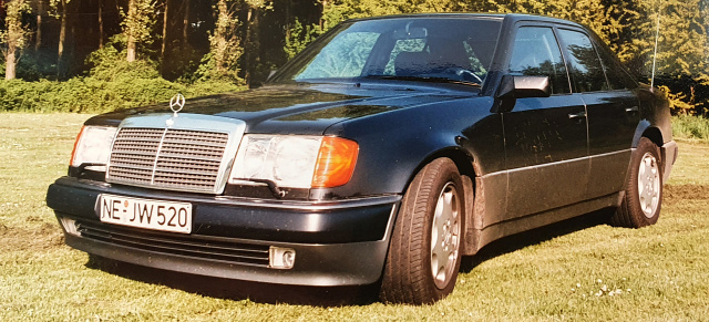 Autodiebe schlagen auf Supermarkt-Parkplatz zu: Mercedes-Benz 500 E in Meerbusch gestohlen