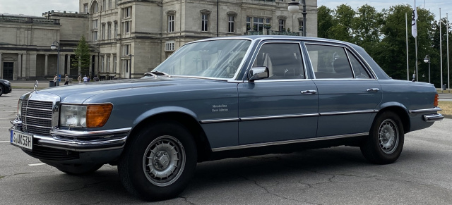 Wirtschaftsgröße: Mit dem Mercedes-Benz 450 SEL 6.9 zu den großen deutschen Wirtschaftsstandorten