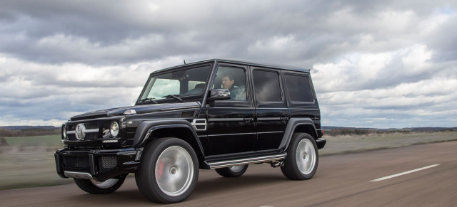 Mercedes-Benz G-Klasse: Tuning von Hofele Design: Hofele „G-Cross“ auf Basis des Mercedes G-Modells