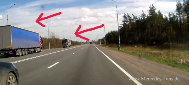 Crash-Video: Wozu der Mercedes-Müdigkeitswarner gut ist: Aktive Beiträge zur Unfallvermeidung: Attention Assist und Spurhalteassistent von Mercedes-Benz