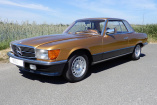 Sterne unterm Hammer: C107 bei HECC - High End Classic Cars: Goldstück: Mercedes-Benz 350 SLC in Byzanzgold-metallic