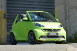 smart fortwo cabrio BRABUS tailor made: Grüner. Kühner. Smarter.