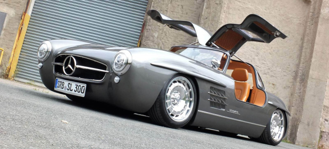 SLK Umbau zum Mercedes-300-SL-Coupé-Looker: „Renovatio SL“ - ein Stern in dunkler Nacht