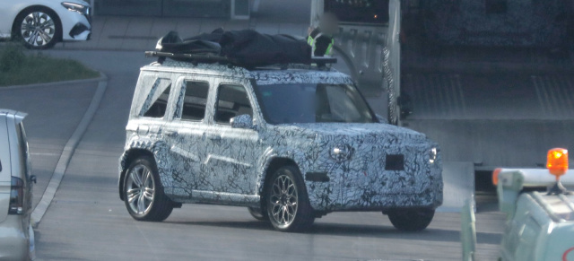 Mercedes-Erlkönig Premiere: die g-Klasse zeigt sich: Erste Bilder vom Mercedes  Mini-G