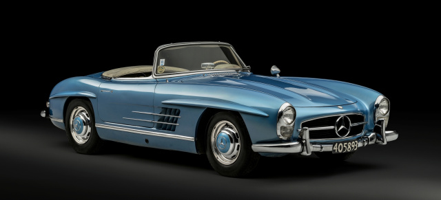 Das Abschiedsgeschenk: Sterne unterm Hammer: 300 SL Roadster von Juan Manuel Fangio