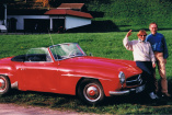 Die Geschichte eines Mercedes-Benz 190 SL (W121 BII): Jock, ein Autoleben (Teil 2) - Endlich wieder unterwegs