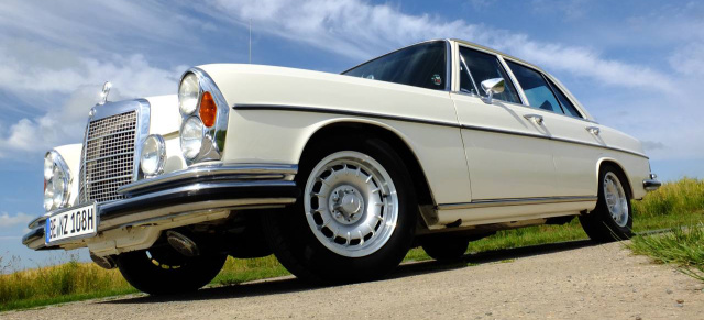 Wahrlich Oberklasse: Mercedes 280 SE (W108): Restaurierter Mercedes-Benz Klassiker glänzt mit blütenweißer Weste