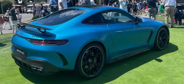 Mercedes Premiere: Das neue AMG GT Coupé C 192: Mehr Sport wagen