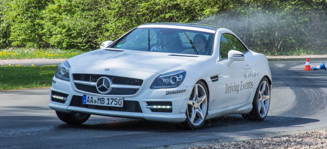 Sports Training / Mercedes-Benz Driving Events: Maximaler Nervenkitzel für sportliche Fahrer: Das Mercedes-Benz Driving Events Sports Training - Noch freie Plätze für das Mercedes-Fans-Fahrer-Training zum Sonderpreis