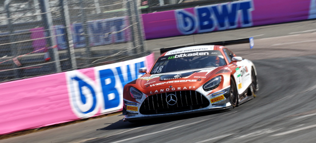 Mercedes-AMG auf dem Norisring: Sieg im ADAC GT Masters, aber keine Podeste für die AMG-Stars bei der DTM