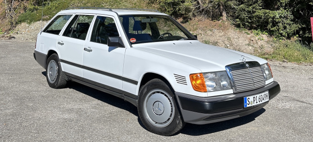 So ging Lifestyle vor über 30 Jahren: Der Vorbote des All-Terrain? Mercedes-Benz 300 TD Turbo 4MATIC (S124)