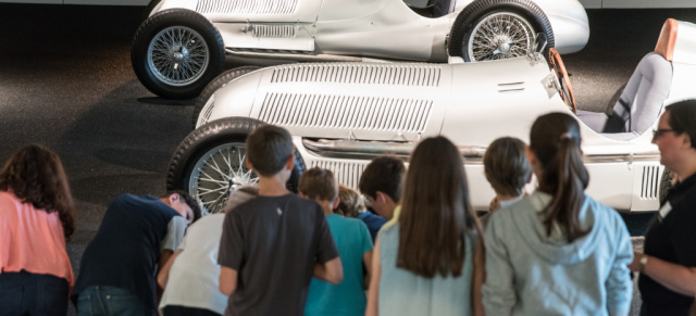  Osterferienprogramm für Kinder und Jugendliche :  Mit der Kamera das Mercedes-Benz Museum entdecken 