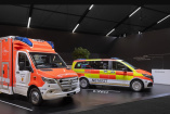 Mercedes-Benz Vans auf der RETTmobil 2026: Zwei Einsatzlösungen vor Ort: Sprinter Rettungswagen und Vito Notarzteinsatzfahrzeug